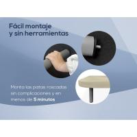 pata roscada, patas roscadas, patas metálicas, patas para somier, patas para base tapizada,