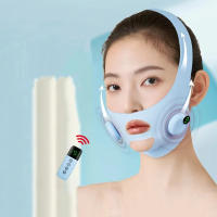 Mascarilla adelgazante facial reutilizable con línea en V para mujer, adelgazante para mejillas y barbilla con moldeador de cara con moldeador de papada - details 2