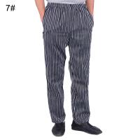 Pantalones de hombre restaurante cocina chef trabajo pantalones largos - details 15