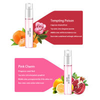 Conjunto de Perfume Dorado Portátil Fragancia Natural Duradera de 3ml Spray Corporal para Mujeres - details 11