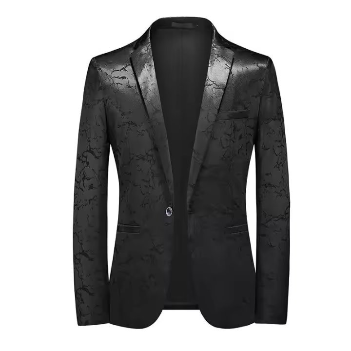 Nuevo traje de moda fino informal de negocios para primavera y otoño, abrigo individual superior para hombre occidental - 1