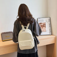 Mochila De cuero suave para mujer, morral de viaje sencillo, de alta sensibilidad, a la moda, novedad de 2024 - details 11