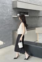 Nuevo tacón fino puntiagudo temperamento de tacón alto moda francesa fina sexy hermosa bolsa sandalias de cabeza zapatos de mujer - details 35