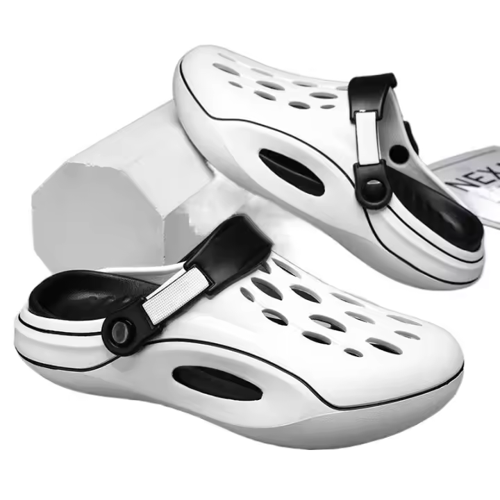 2025Zapatos de Playa para Hombre de Suela Gruesa Antideslizantes Resistentes al Desgaste Moda Simple Casual para Exteriores - 1