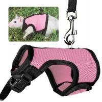 Correa de Malla Suave para Mascotas Pequeñas Conjunto de Correa y Correas para Conejos, Hamsteres, Cobayas Suministros para Mascotas - details 5