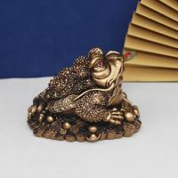 Figuritas doradas de la suerte, estatua de la buena fortuna, adorno de decoración del hogar, sapo, citrino, rana, dragón, Feng Shui - details 7