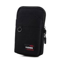 Bolsa de nailon para teléfono para hombre, bolsa de nailon para acampar, color caqui, de una/doble capa, para teléfono móvil, EDC Molle, cinturón, riñonera - details 2