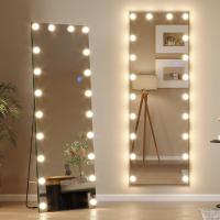 Espejo de pie Cuerpo Entero, 160 × 50 cm Espejos Grandes de Pared, Espejo Pared Cuerpo Entero Rectangular, Espejo tocador de pie, Espejo para Dormitorio, Sala de Estar, Vestuario, Negro - details 17