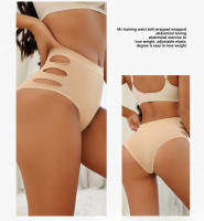 "Bragas Altas Sin Costuras Mujer – Cintura Alta, Efecto Reductor, Realce de Glúteos, Transpirables – Ideal para Yoga y Día a Día " - details 15