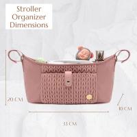 Bolsa Colgante portable para cochecito de Bebe, almacenamiento de biberones, Bolsa de Mamá - details 5