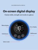 Masajeador Portátil MUKASI, 8 Modos, 19 Niveles, Masajeador EMS Inalámbrico, Masajeador de Hombros y Cuello, Alivio del Dolor Muscular, Mini Masaje Cervical - details 3