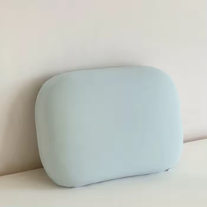 Almohada pequeña de seda para estudiantes, cojín de espuma viscoelástica para siesta y oficina, novedad de 2024 - 1