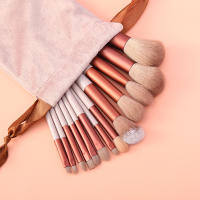 Juego de brochas de maquillaje profesional para mujer, 13 piezas, alta calidad, belleza - details 0