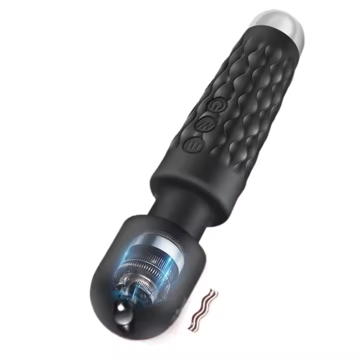 Consola de vibración AV femenina de 20 velocidades, varita, estimulador del clítoris, máscara sexy con carga USB, juguete sexual para adultos 18 - 1
