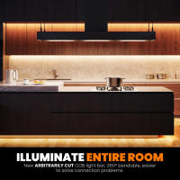 GAHADA Tira de LED de Alta Densidad 24V Cinta Flexible Cortable para Luz de Gabinete de Cocina - details 5
