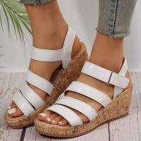Sandalias de tacón de cuña de verano para mujer - details 0