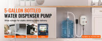 SucceBuy Sistema de bomba dispensadora de agua embotellada de 5 galones, bomba eléctrica automática para jarra de agua, entrada única, para máquina de café, refrigerador, máquina de hielo - details 0