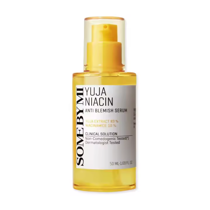 SOME BY MI Yuja Niacin Anti Blemish Serum - 1.69Oz, 50ml - 10% niacinamida y vitamina C Suero corrector de manchas oscuras para iluminar la cara - Cuidado de la pigmentación de la piel para una piel de cristal brillante - Cuidado de la piel coreano - 1