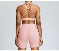 Monos de Yoga sin Costuras Ouwu Shorts Deportivos de Cintura Alta para Mujeres - details 13