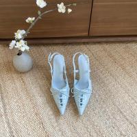 Diseño de nicho versátil stiletto puntiagudo tacones altos mujeres desgaste nueva moda Spice girl bolsa cabeza sandalias - details 37