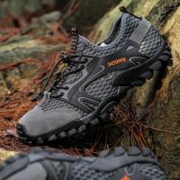 Zapatillas de Correr de Sendero Premium Impermeables Calzado de Montañismo y Agua Antideslizante para Hombres Secado Rápido, Diseño Distintivo - details 16