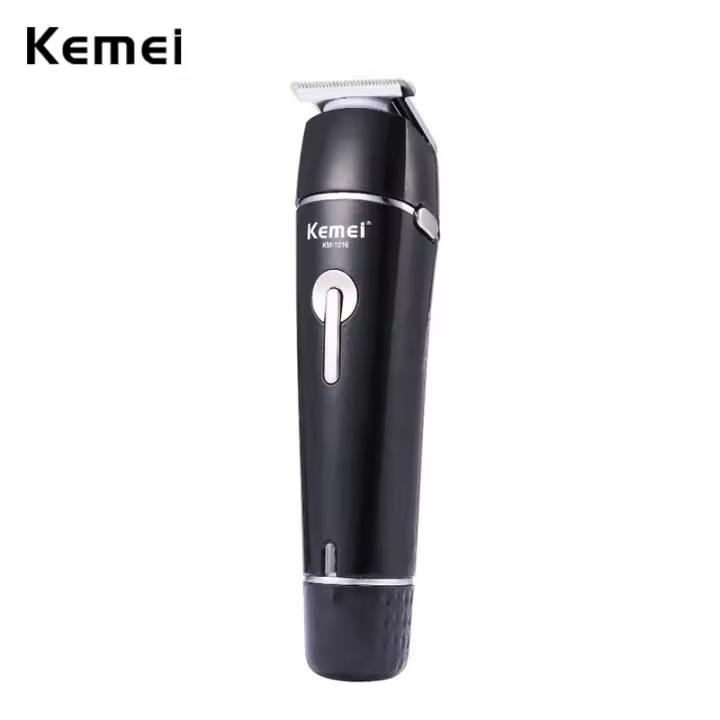 Kemei-cortadora de pelo eléctrica recargable para hombre, de carga rápida máquina de afeitar, lavable, de vaivén, KM-1016 - 1