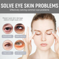 Crema de colágeno para ojos, masajeador Rollerball, aclara las líneas de los ojos, ojeras, elimina las bolsas de los ojos, reafirmante, suavizante, cuidado de la piel - details 5