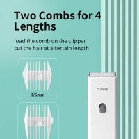 Cortadora de pelo inalámbrica para mascotas, máquina de corte de pelo profesional de bajo ruido, recargable, para gatos y cachorros - details 14