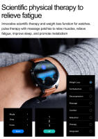 Reloj inteligente de grado médico 2025 para hombres, tratamiento láser, tres ECG altos + PPG, glucosa en sangre, temperatura corporal, llamada BT, relojes inteligentes de salud - details 6