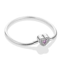 Pulsera De Plata Esmaltada Con Botella De Perfume Cadena De Serpiente Ajustable Para Mujer Joyería Fina DIY Regalo Con Encantos - details 0