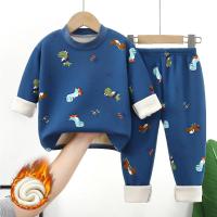 Conjunto de Ropa Interior Cálida para Bebés y Niños Pequeños Pantalones de Suéter Medianos para Niños y Niñas Deportes y Exteriores Conjunto de Ropa Interior de Esquí - details 5