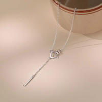 Collar de Tassel de Plata Fina S999 Diseño Original sin Alergias para Mujeres - details 8