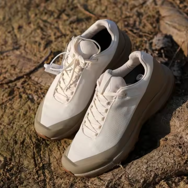 Deportes senderismo zapatos de los hombres transpirable al aire libre ligero casual zapatos para correr viajar de moda retro versátil red zapatos de garantía de calidad de un año - 1