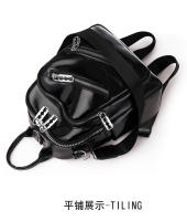 Nueva mochila de cuero suave para mujer, estilo lindo y moderno, adecuada para ir de compras y viajar, bolso versátil de Color sólido - details 22