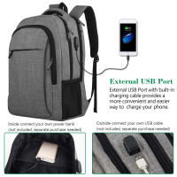 Mochila Mochila de negocios de gran capacidad para hombres Mochila para portátil de viaje - details 1