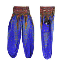Hombres Mujeres Casual Suelto Hippy Pantalones - details 25