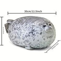 Almohada foca muñeco blando acuario peluche - details 2