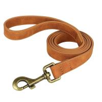 correa ustables cuero PU perro, Collar duradero cuerda de plomo mascotas, suave para perros pequeños, medianos y randes, - details 36
