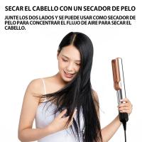 Súper alisador de pelo, secador de pelo húmedo a seco 3 en 1.alisador de pelo portátil de iones negativos de 1300W - details 4