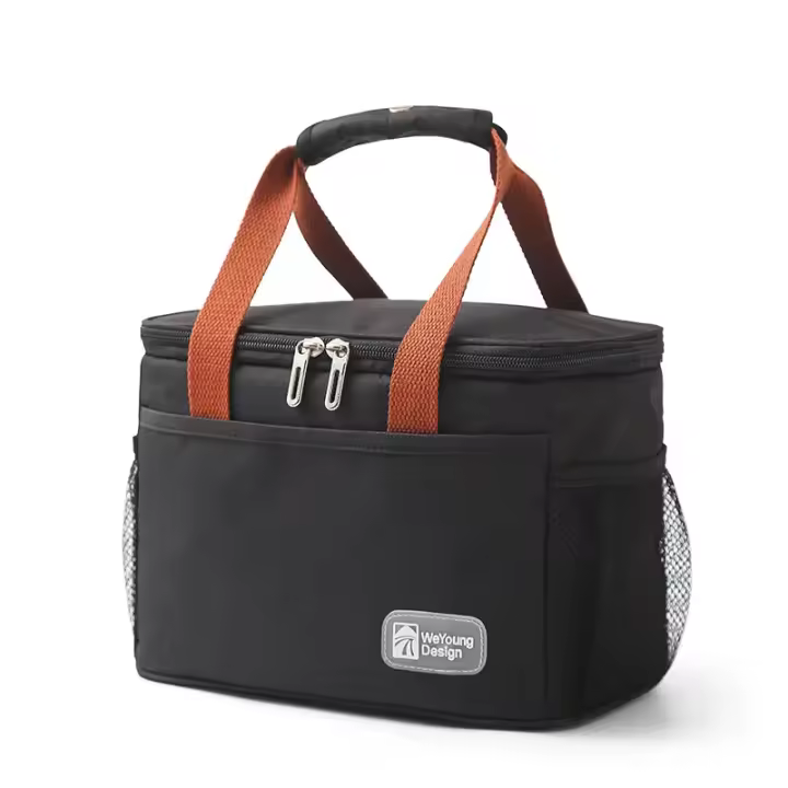 Bolsa de almuerzo con aislamiento térmico de gran capacidad, tela Oxford, almacenamiento de alimentos, bolsas de Picnic, bolsa de caja refrigeradora portátil - 1