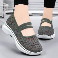 Zapatos Deportivos informales para mujer, zapatillas planas para caminar - details 5