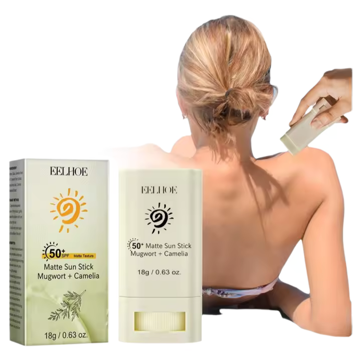 Protector Solar facial en barra, bloqueador Solar mate, producto grasoso, crema hidratante UV SPF50 + Protector coreano no blanqueador H4H9 - 1