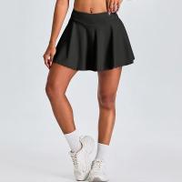 Falda de tenis plisada de línea A, pantalones cortos deportivos de cintura alta, falda para mujer, gimnasio, ejercicio, deportes, falda para correr, ropa deportiva ligera - details 1