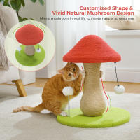 Árbol pequeño para gatos, poste rascador con bola de resorte y rascador para gatos de interior,rascador de gato, juguetes para gatos - details 4
