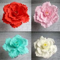 NUEVA Rosa Artificial de Espuma PE de 40CM, Tamaño Grande de 40cm de Largo, Accesorios Gigantes de Fotografía, Rama de Rosa de Espuma PE, Flores Falsas para Fiestas - details 12