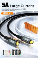 Cable USB-C Tipo C a Tipo C de Nephy 100W 3.2 20Gbps 8K@60Hz para iPhone 15 Pro Max, MacBook, Samsung Electrónica de Accesorios - details 1