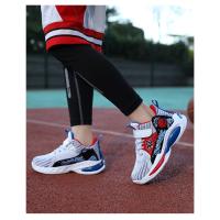 Zapatos deportivos de marca para niños, zapatos deportivos de baloncesto para niños, tenis, zapatillas informales cómodas a la moda para adolescentes, zapatos antideslizantes para correr - details 18