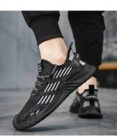 Zapatos casuales de uso común para hombres, zapatos deportivos transpirables y antideslizantes, zapatos para correr de moda. - details 10