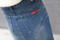 Falda Vaquera Mujer 2025 Primavera - Falda Tubo Ajustada con Abertura Trasera, Denim Elástico de Alta Calidad, Corte A-Line Mid-Length para Estilo Casual o Elegante - details 37