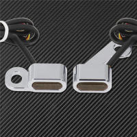 Intermitente LED ámbar para motocicleta, luz de marcha para Harley Touring Electra Glide Road Glide 09-17, Softail Slim FLS, 2 uds. - details 37